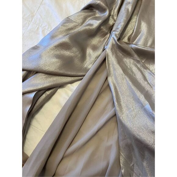 COS METALLIC SLIP DRESS - Picture 16 of 16
